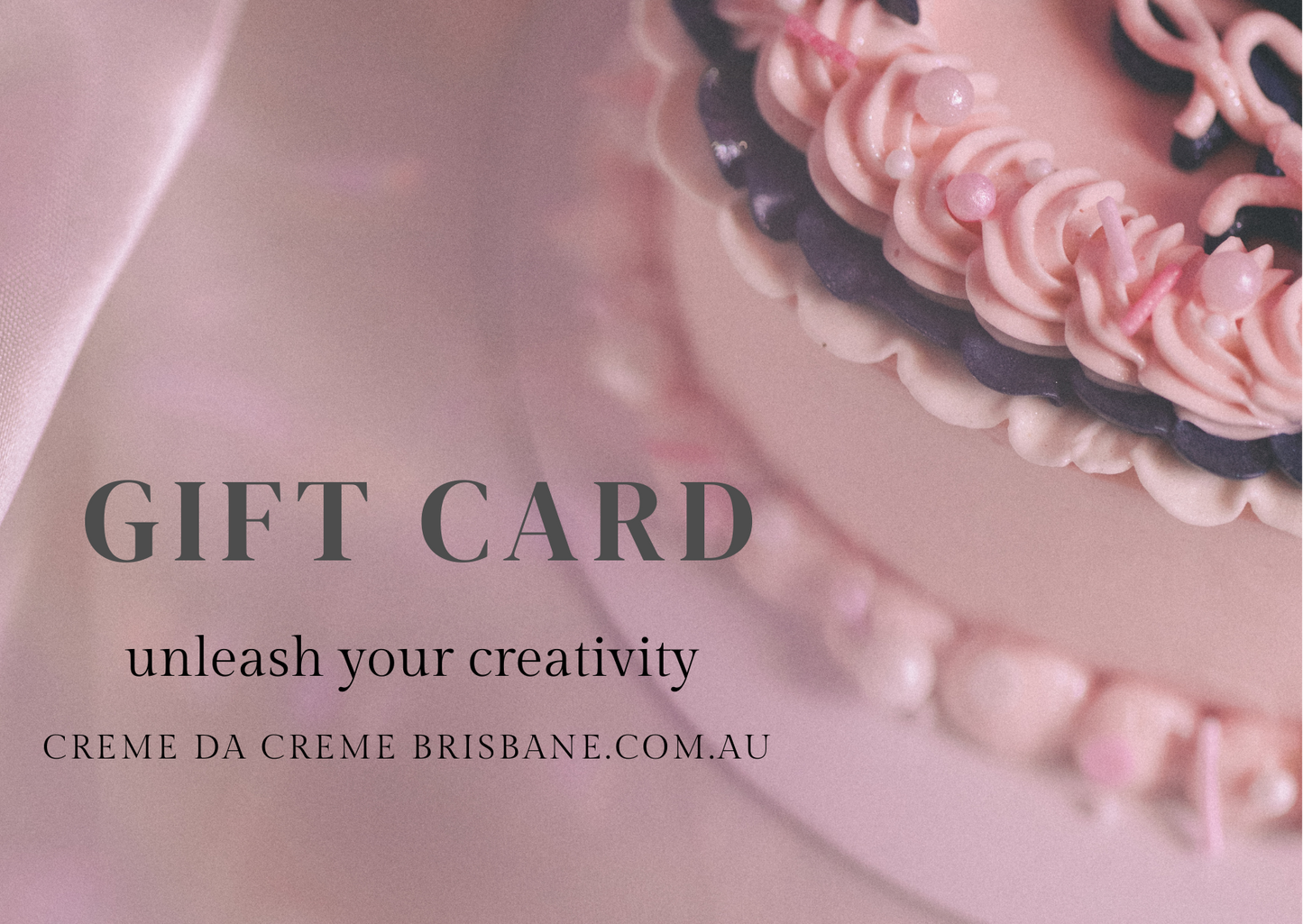 Creme Da Creme Brisbane Gift Card